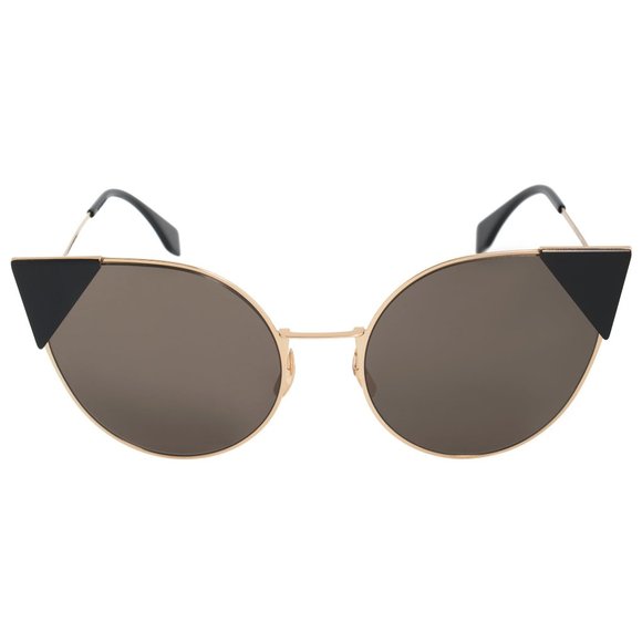 Fendi Black Cat Eye Sunglasses - Picture 1 of 5